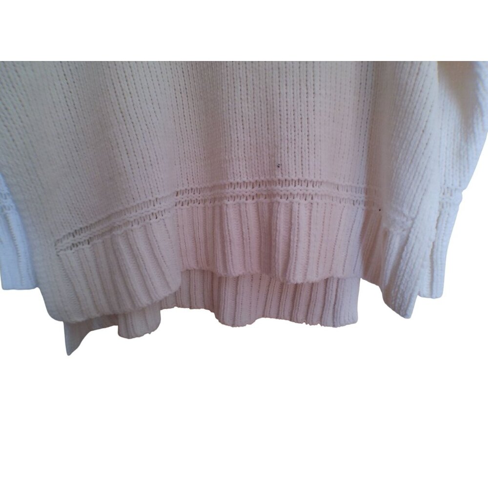 Aerie Relaxed Ivory Knit Pullover Turtleneck‎ Sweater Size S/P - Picture 4 of 5